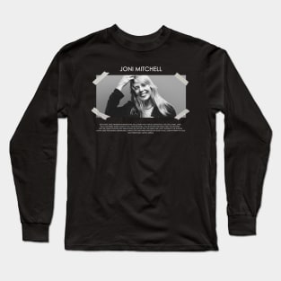 Joni Mitchell Long Sleeve T-Shirt